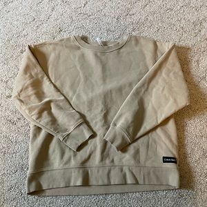 Calvin Klein Pullover Sweater | Tan